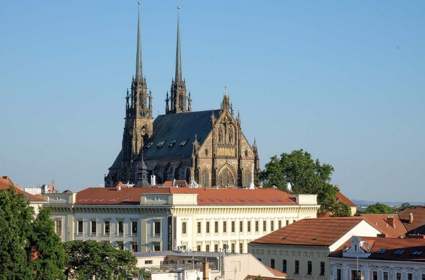 Brno Cathedral of St. Peter and Paul, Brno, South Moravia, Czech Republic (Czechia)